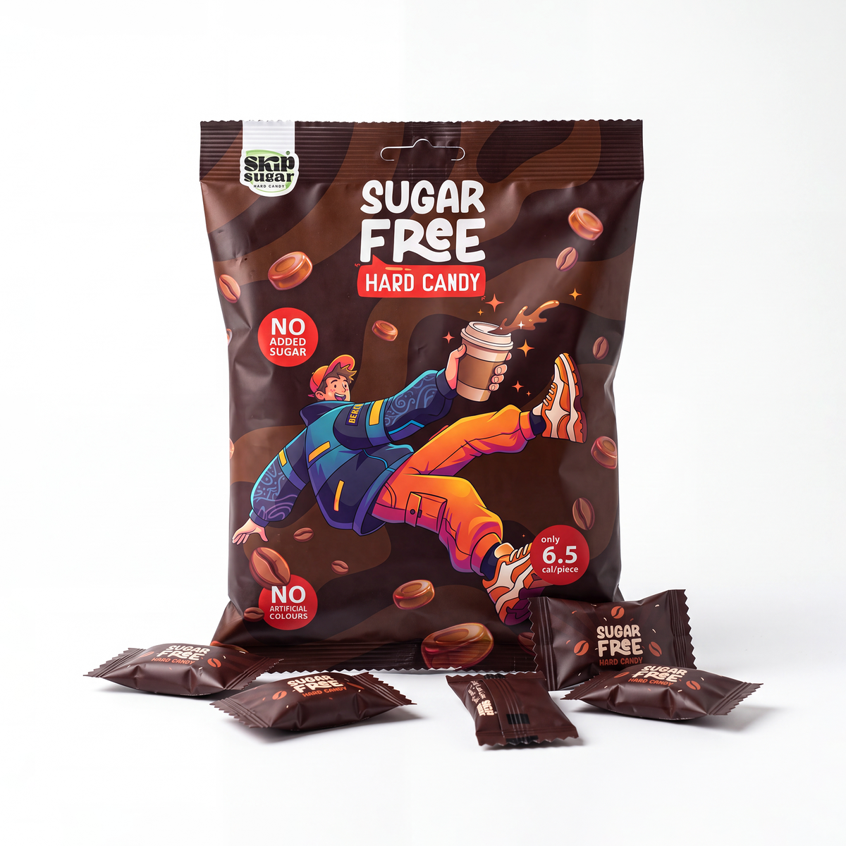 Sugar-Free Hard Candy — Coffee